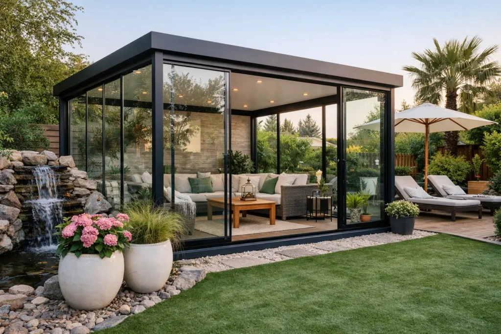 غرف زجاجية بينبع