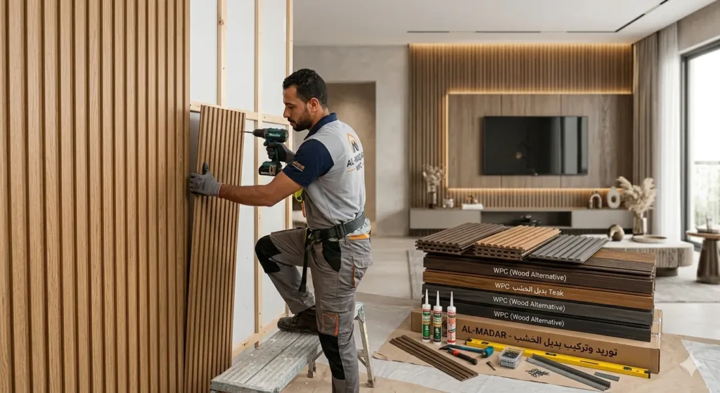 توريد وتركيب بديل الخشب